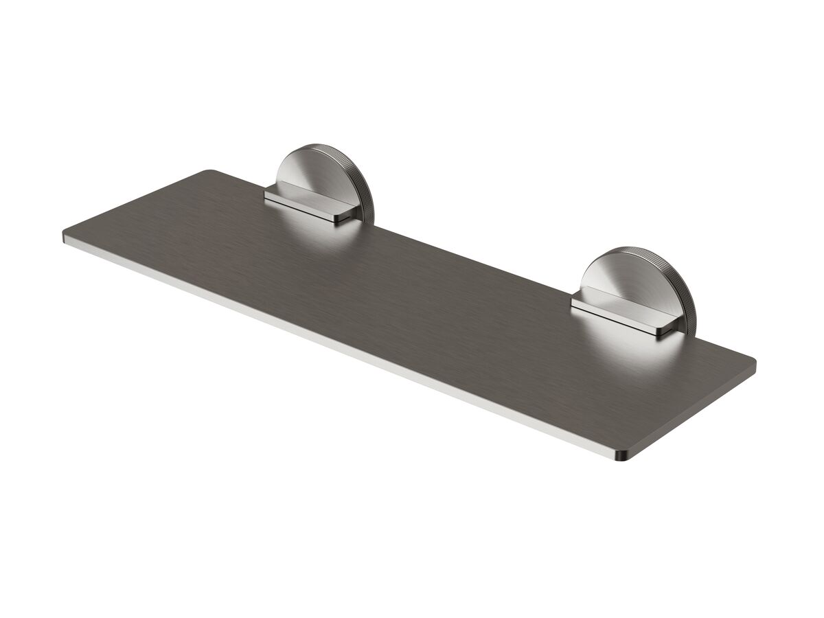 reece Milli Marq Edit Metal Shower Shelf Brushed Gunmetal