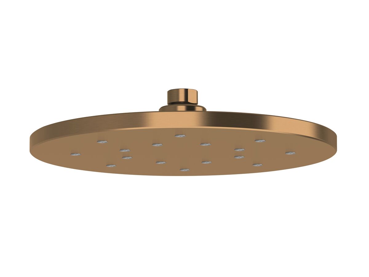 reece Milli Marq Edit Overhead Shower 250mm Brushed Bronze (3 Star)