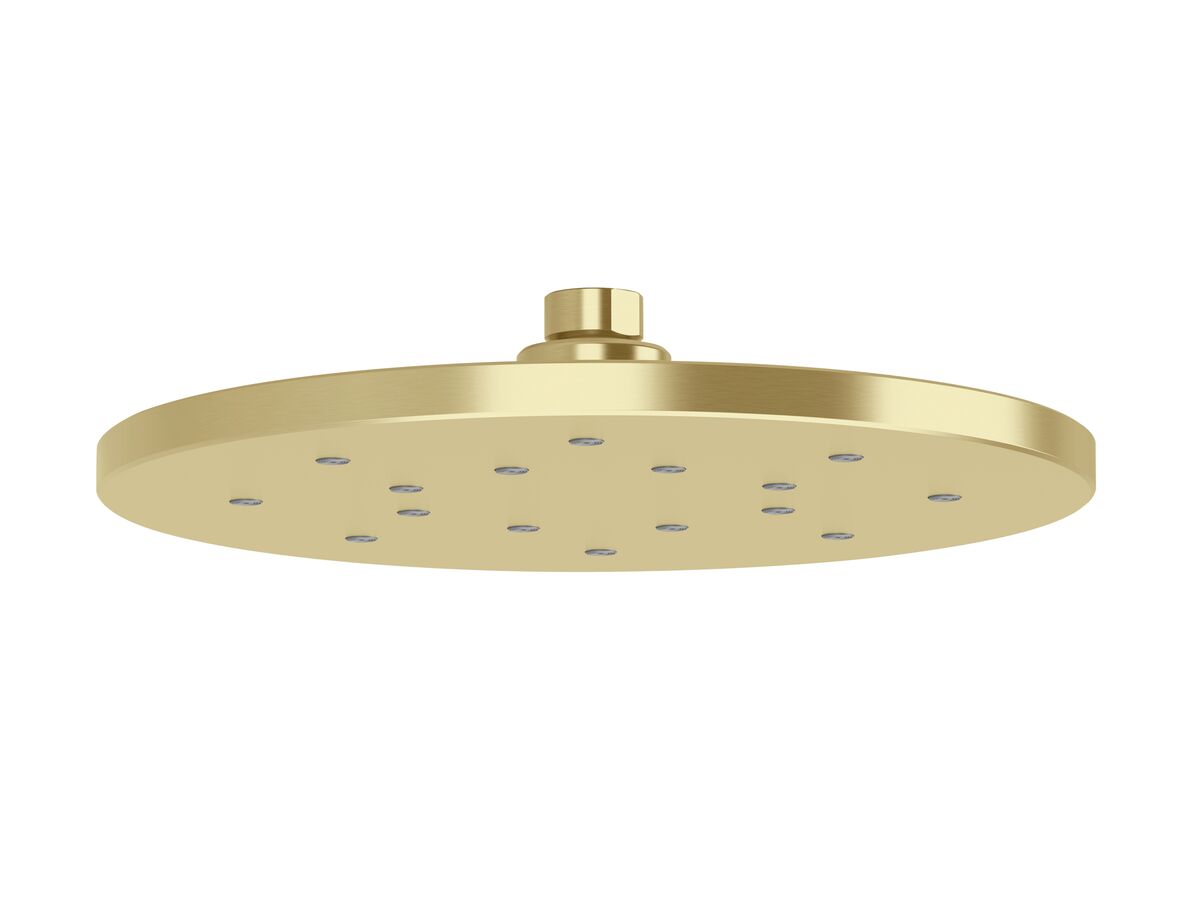 reece Milli Marq Edit Overhead Shower 250mm Brushed Gold (3 Star)