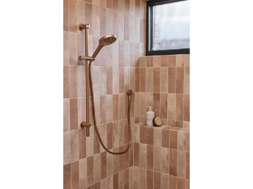 Reece Milli Marq Edit Single Rail Shower Brushed Bronze (3 Star)
