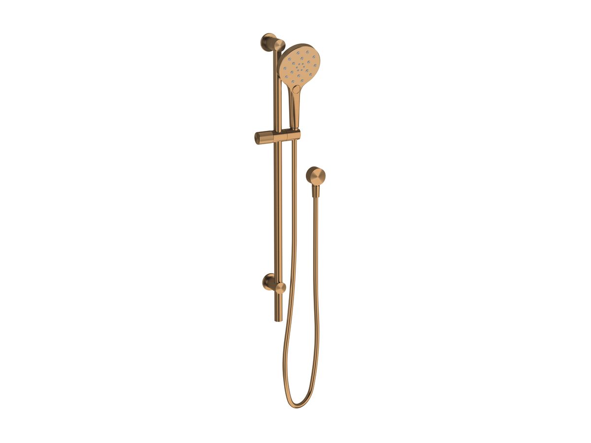 reece Milli Marq Edit Single Rail Shower Brushed Bronze (4 Star)