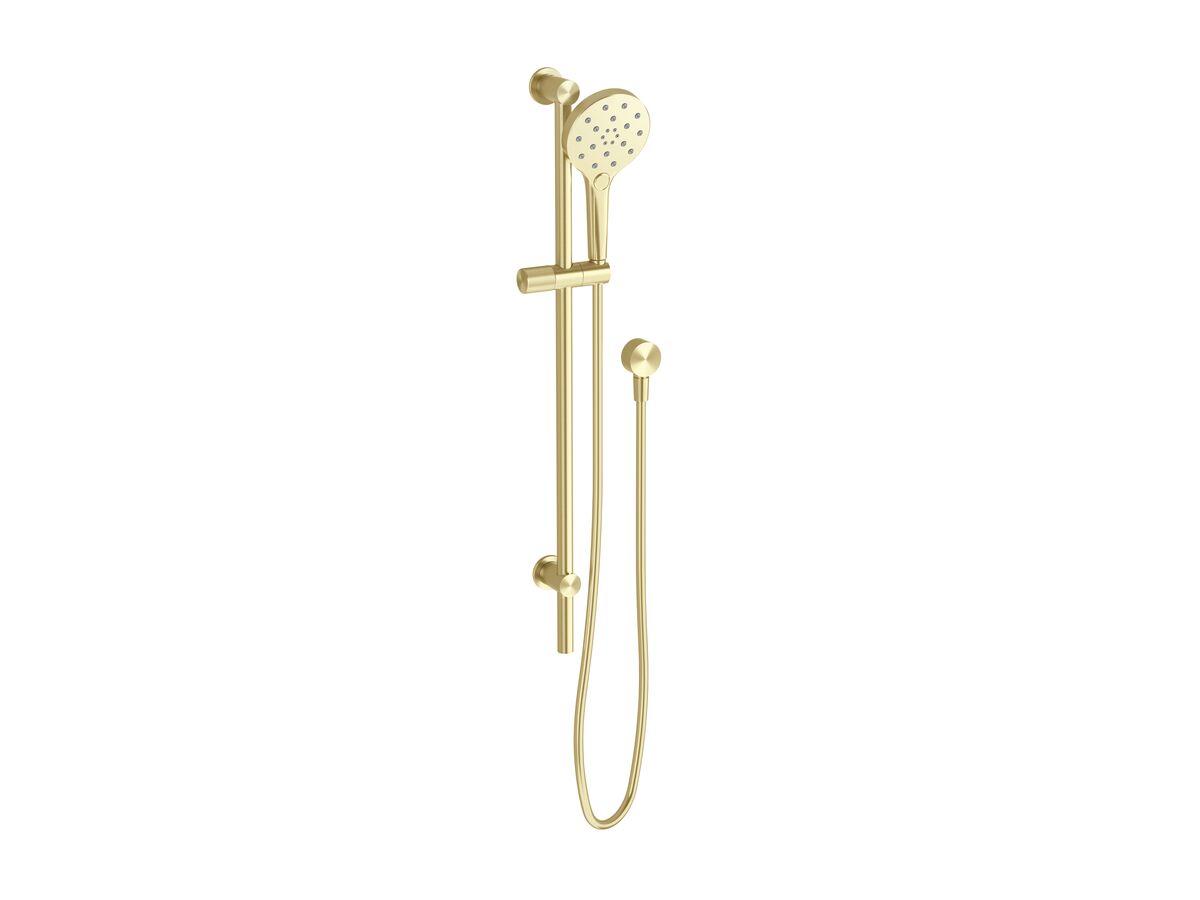 reece Milli Marq Edit Single Rail Shower Brushed Gold (3 Star)