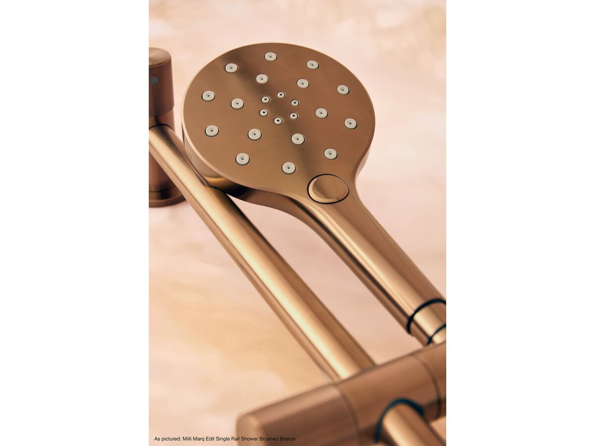 Reece Milli Marq Edit Single Rail Shower Chrome (3 Star)