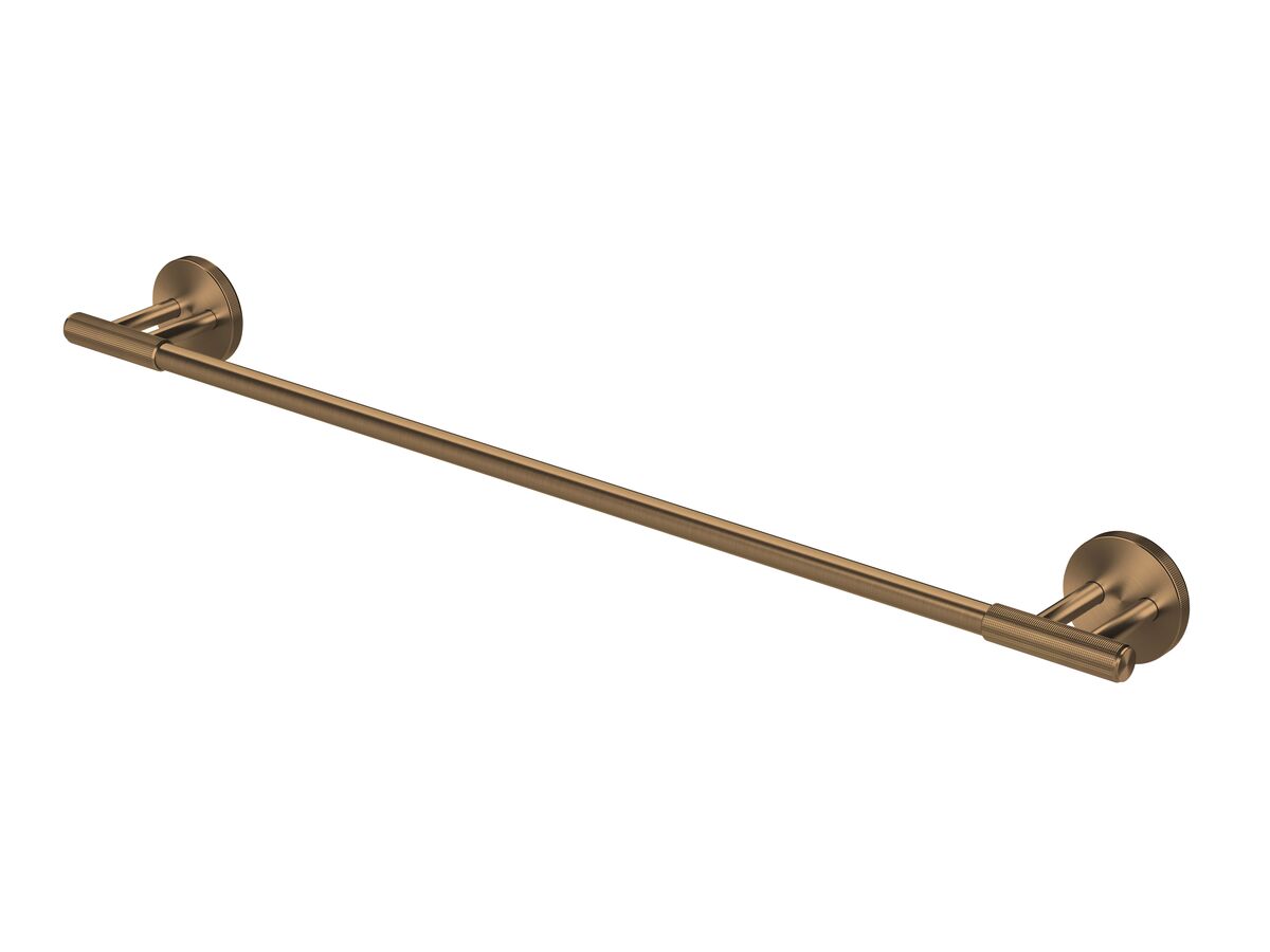 reece Milli Marq Edit Single Towel Rail 600mm Brushed Bronze