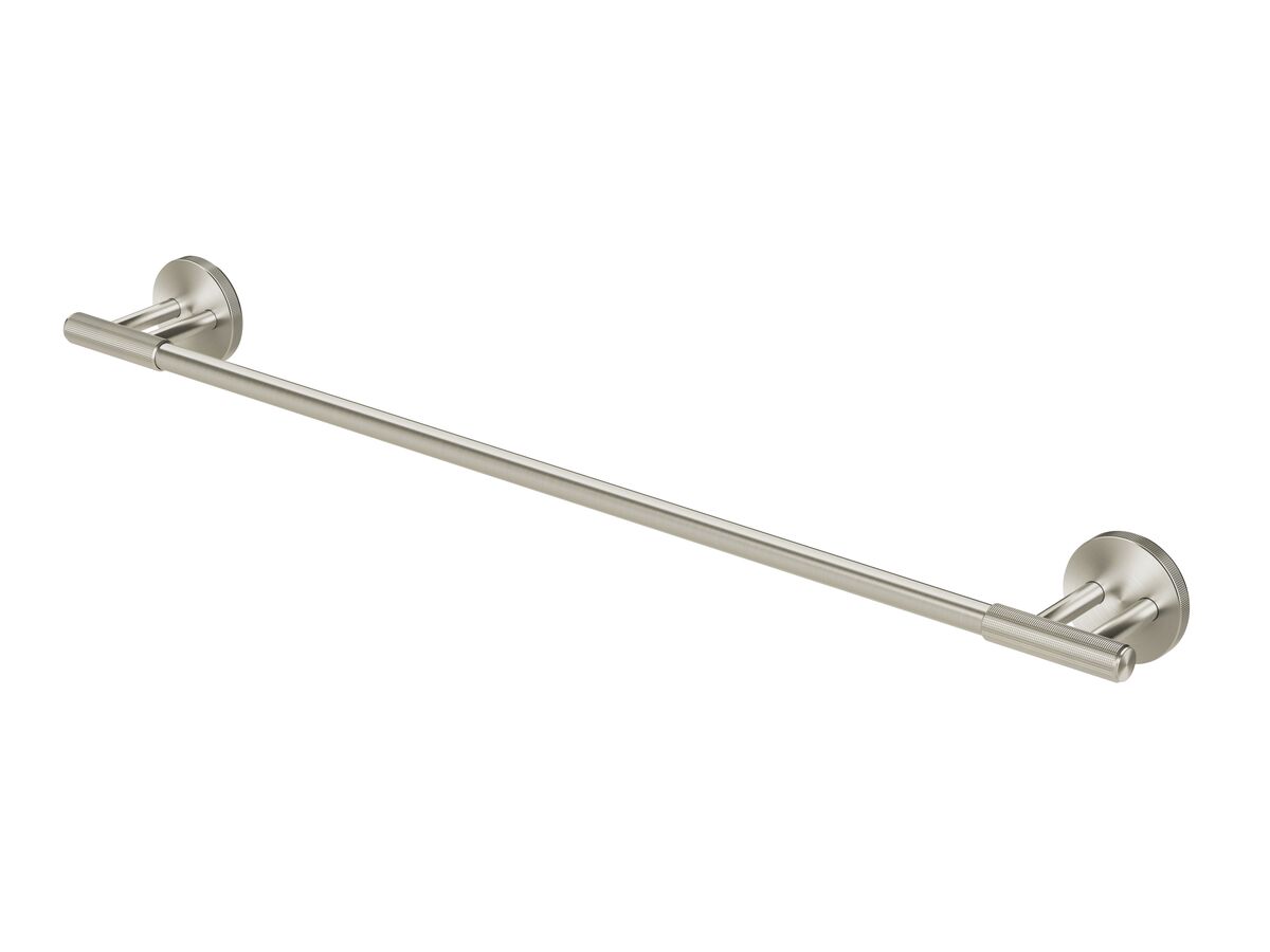 reece Milli Marq Edit Single Towel Rail 600mm Brushed Nickel