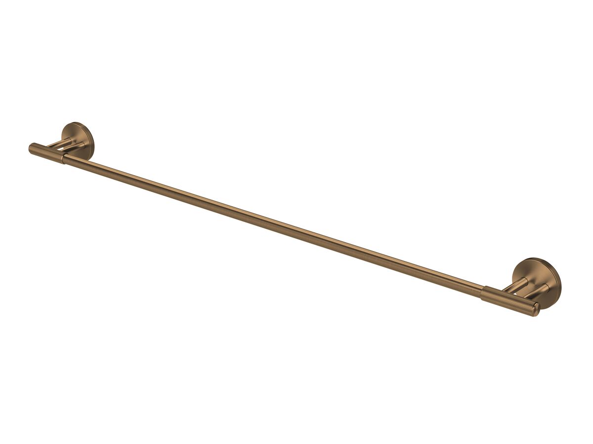 reece Milli Marq Edit Single Towel Rail 800mm Brushed Bronze