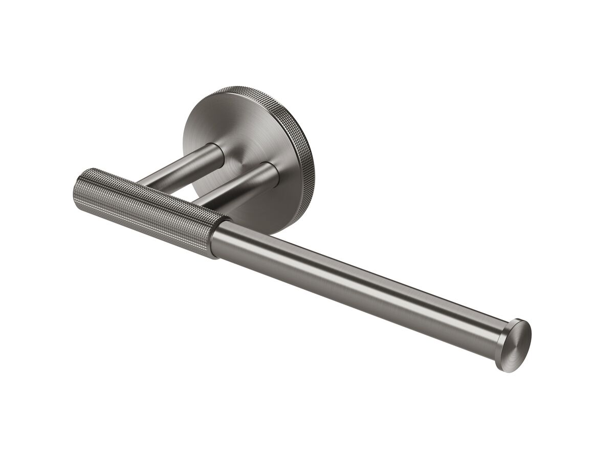 reece Milli Marq Edit Toilet Roll Holder Brushed Gunmetal