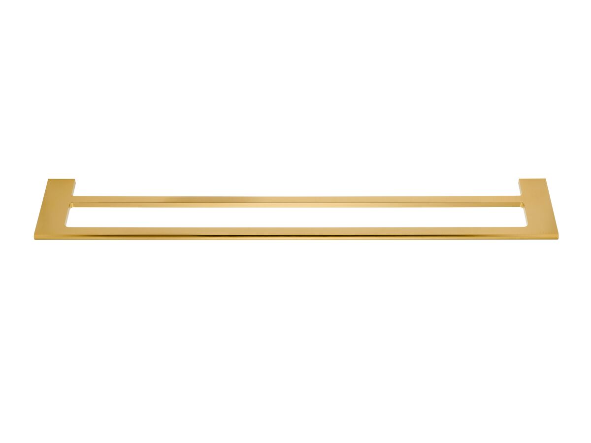 reece Milli Meld Edit Double Towel Rail 750mm Brushed Gold