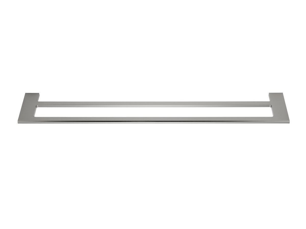 reece Milli Meld Edit Double Towel Rail 750mm Brushed Nickel