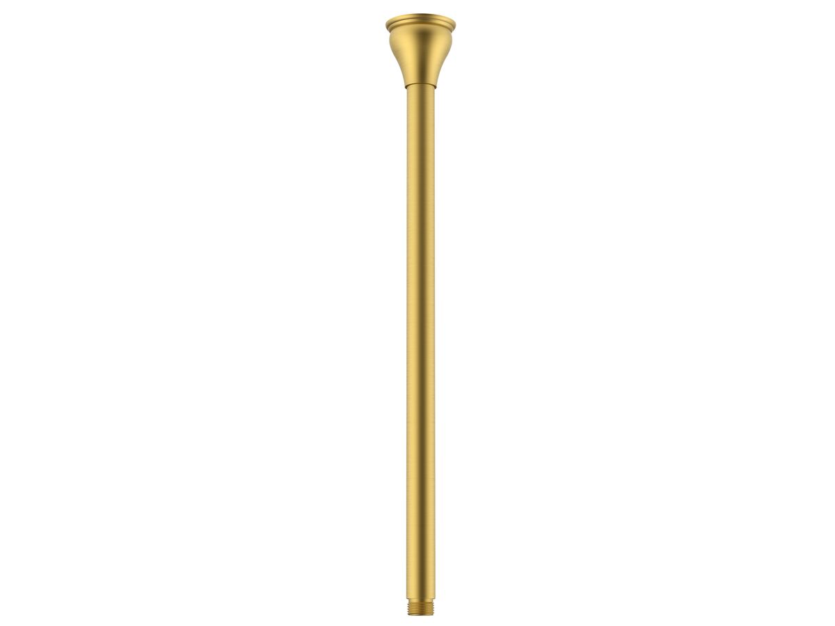 reece Milli Monument Edit Ceiling Shower Dropper 450mm Brushed Gold
