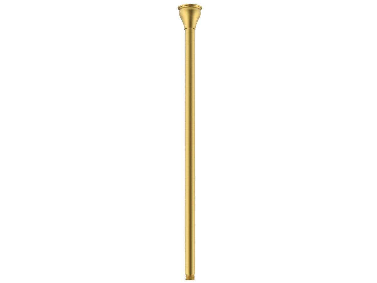 reece Milli Monument Edit Ceiling Shower Dropper 600mm Brushed Gold