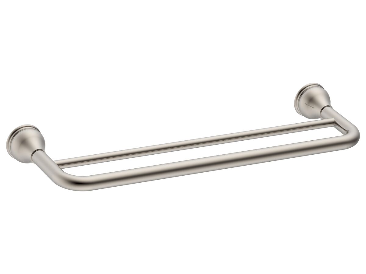 reece Milli Monument Edit Double Towel Rail 900mm Brushed Nickel