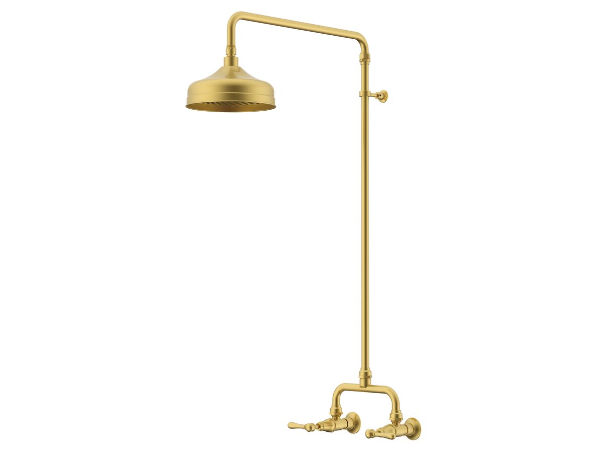 reece Milli Monument Edit Exposed Shower Set Lever Brushed Gold (3 Star)