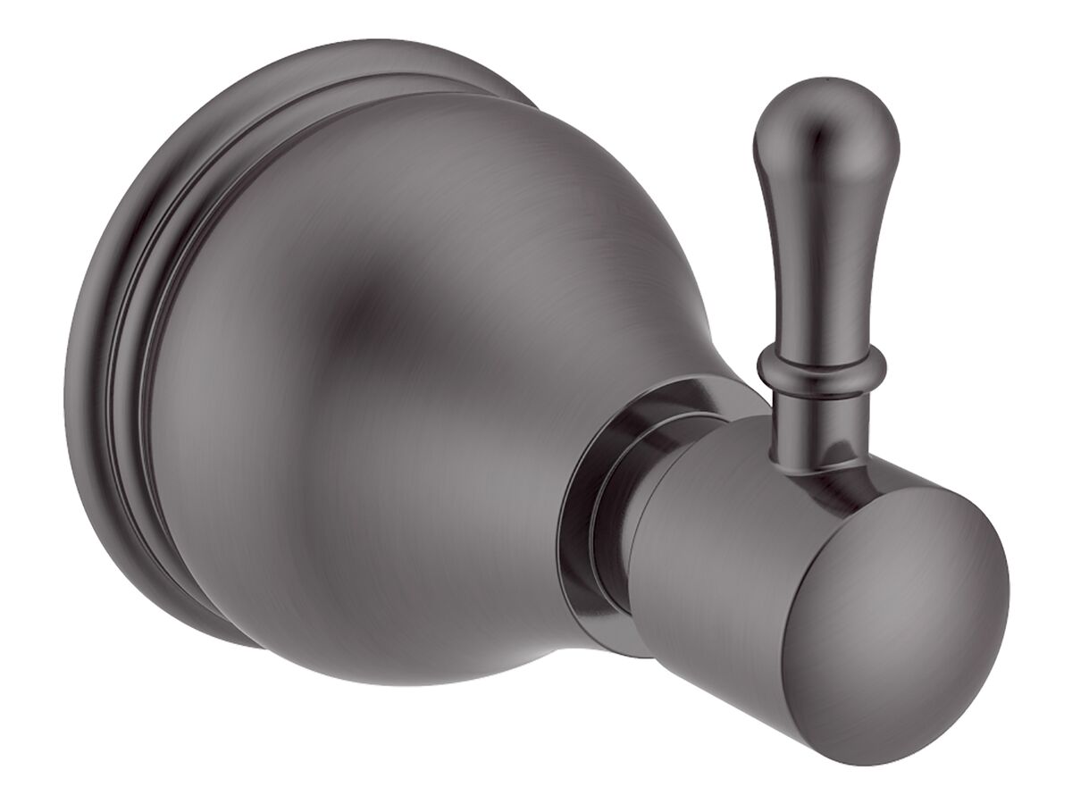 reece Milli Monument Edit Robe Hook Brushed Gunmetal