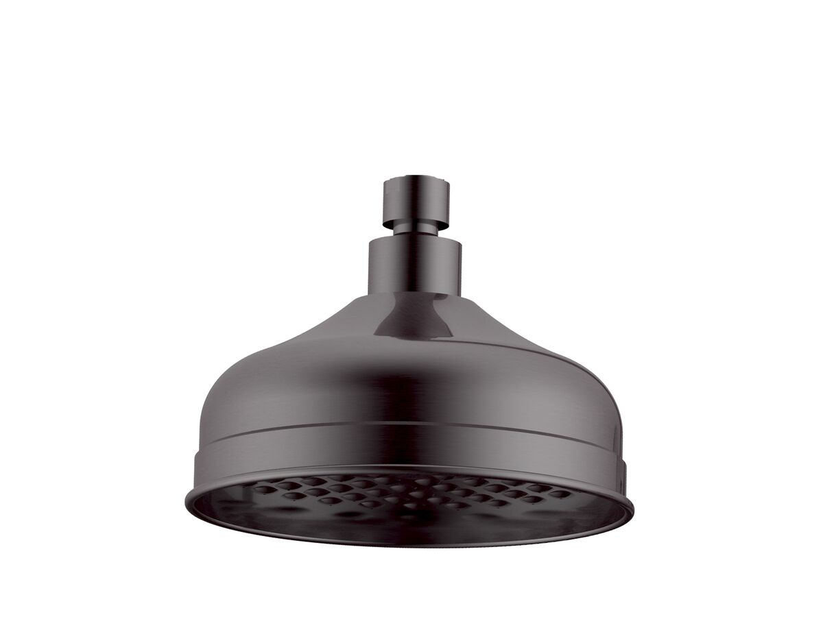 reece Milli Monument Edit Shower Rose Only 158mm Brushed Gunmetal (3 Star)