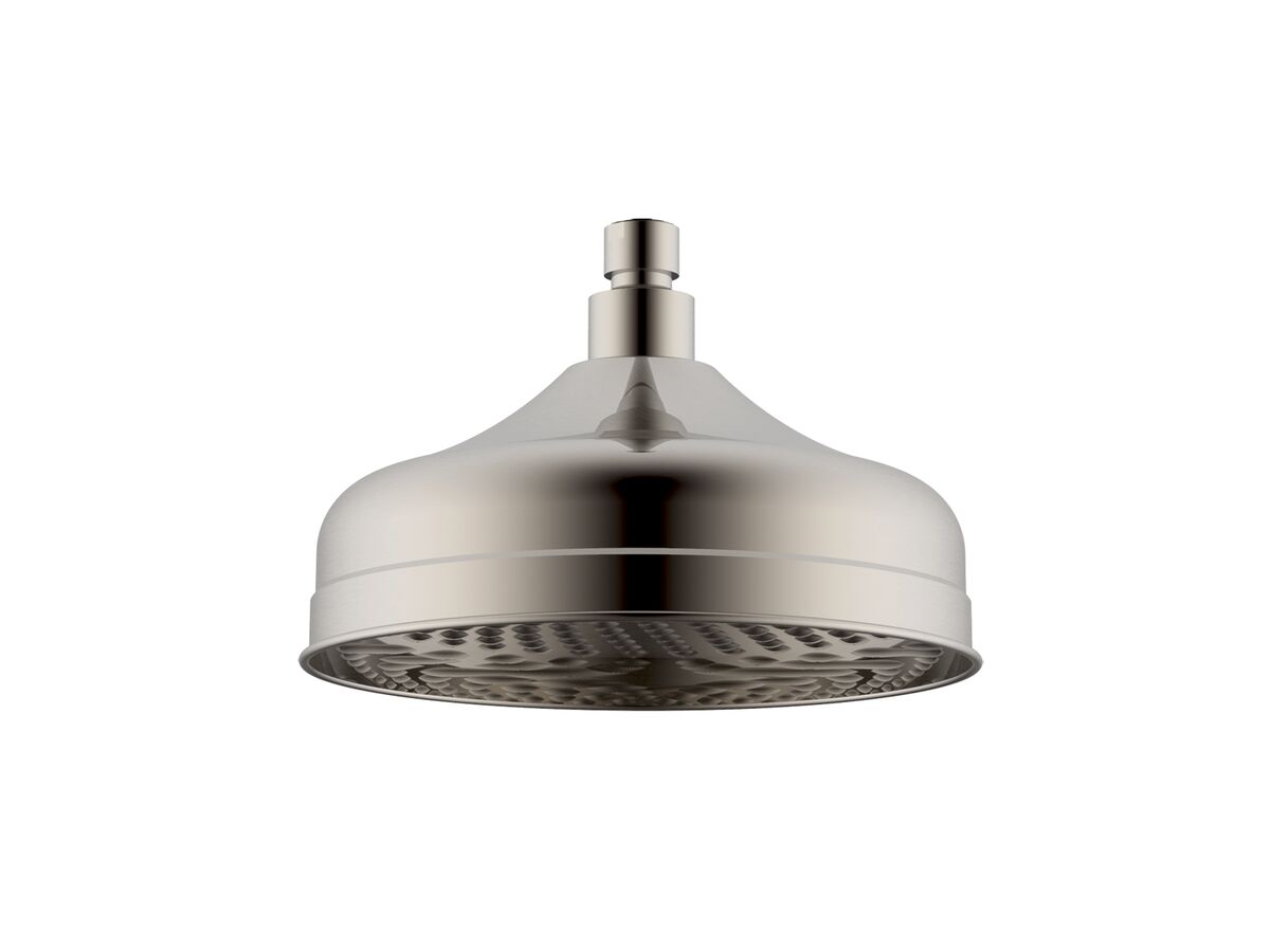reece Milli Monument Edit Shower Rose Only 200mm Brushed Nickel (3 Star)