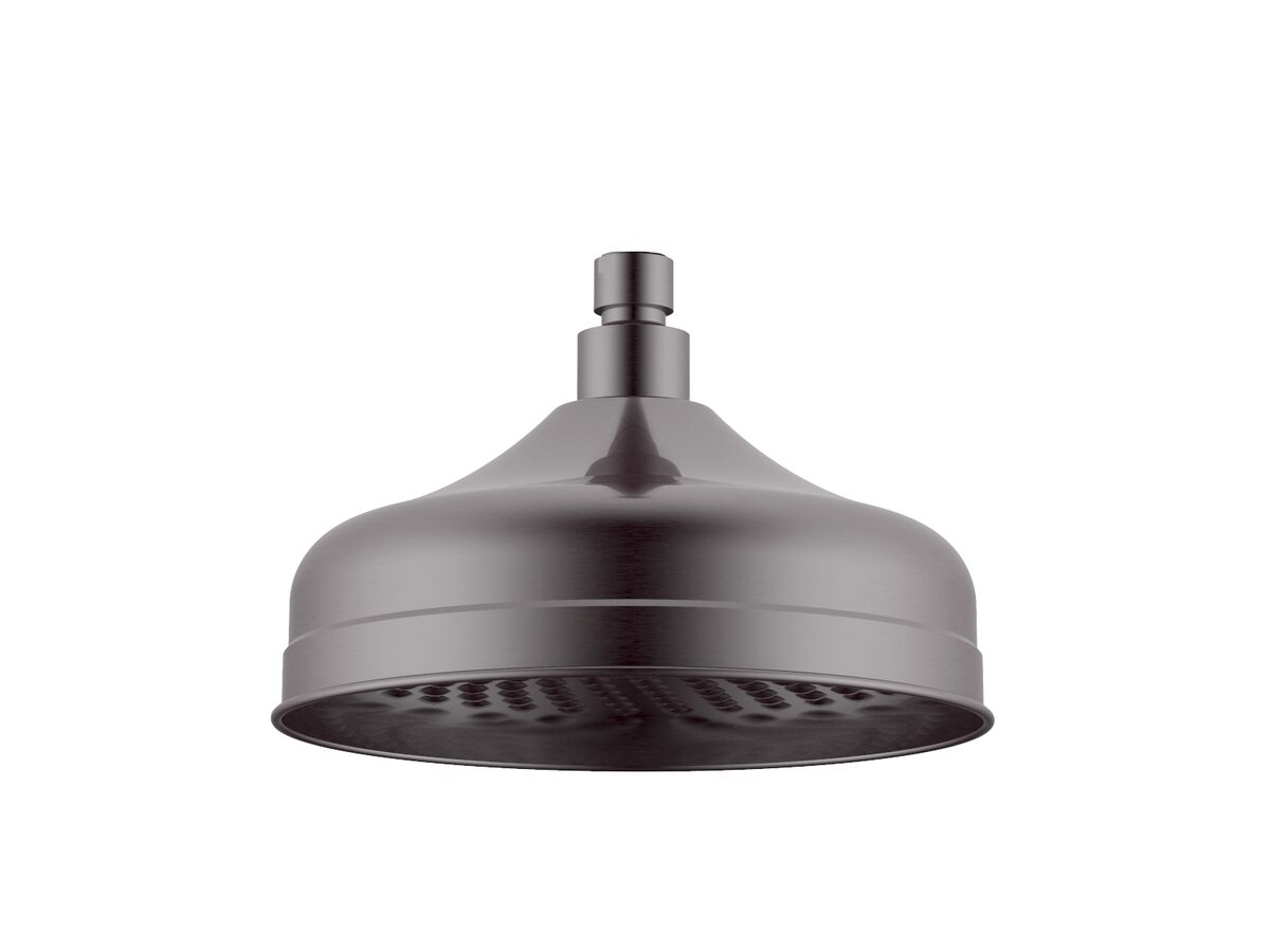 reece Milli Monument Edit Shower Rose Only 200mm Brushed Gunmetal (3 Star)