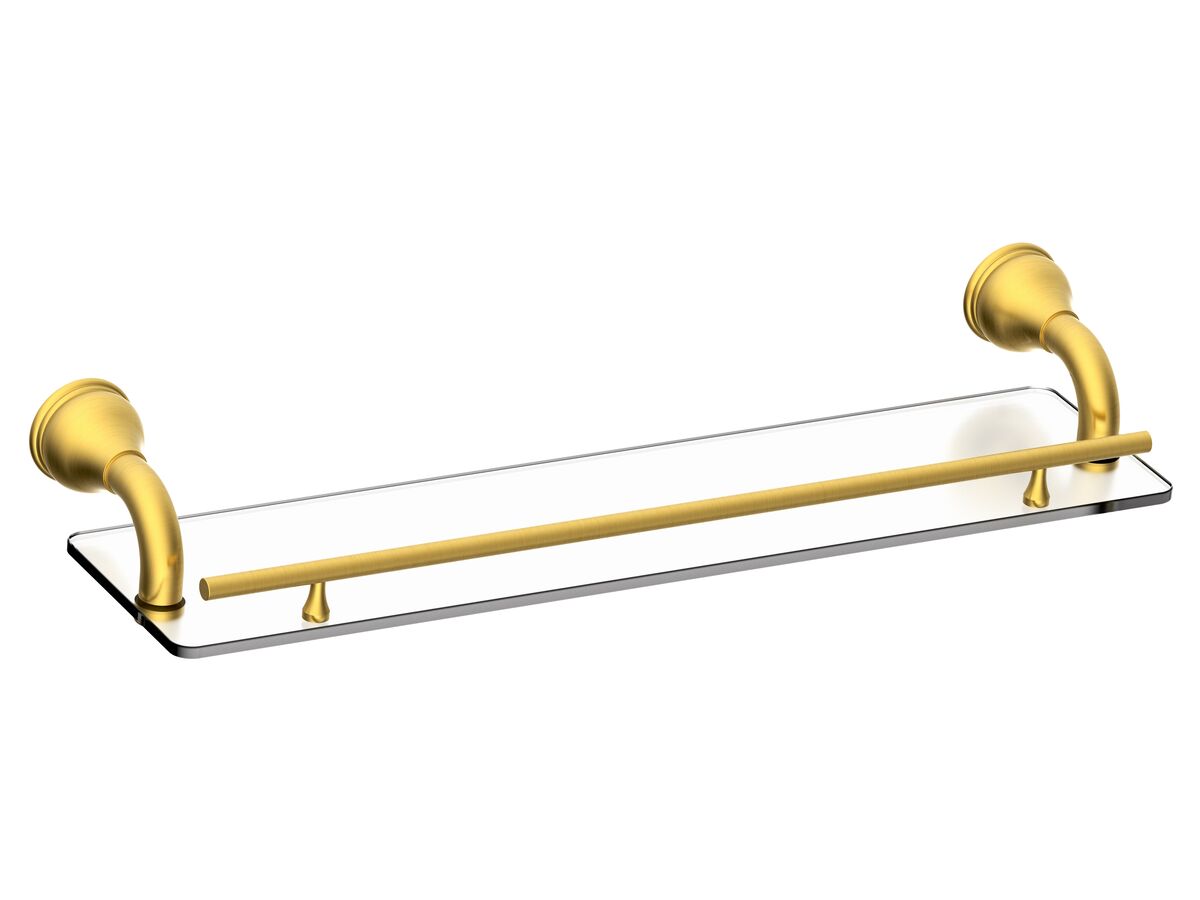 reece Milli Monument Edit Shower Shelf Brushed Gold