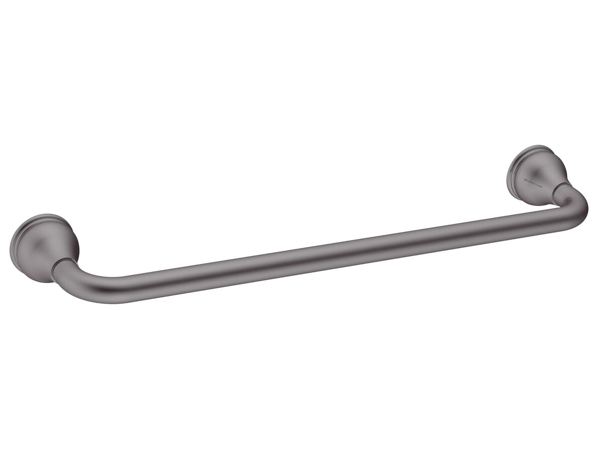 reece Milli Monument Edit Single Towel Rail 900mm Brushed Gunmetal