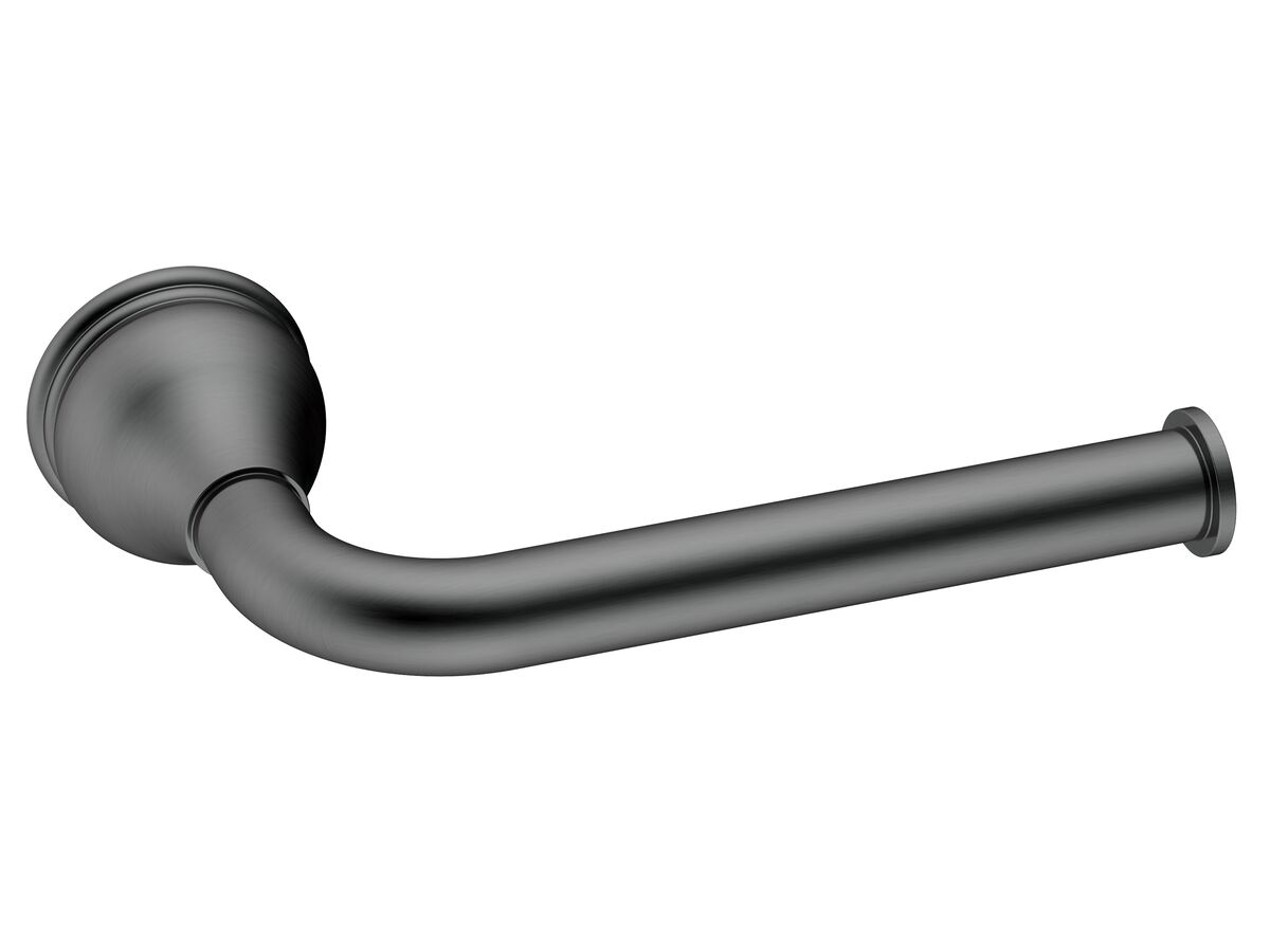 reece Milli Monument Edit Toilet Roll Holder Brushed Gunmetal