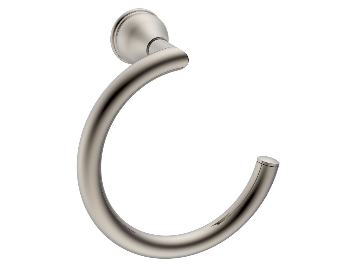 reece Milli Monument Edit Towel Ring Brushed Nickel