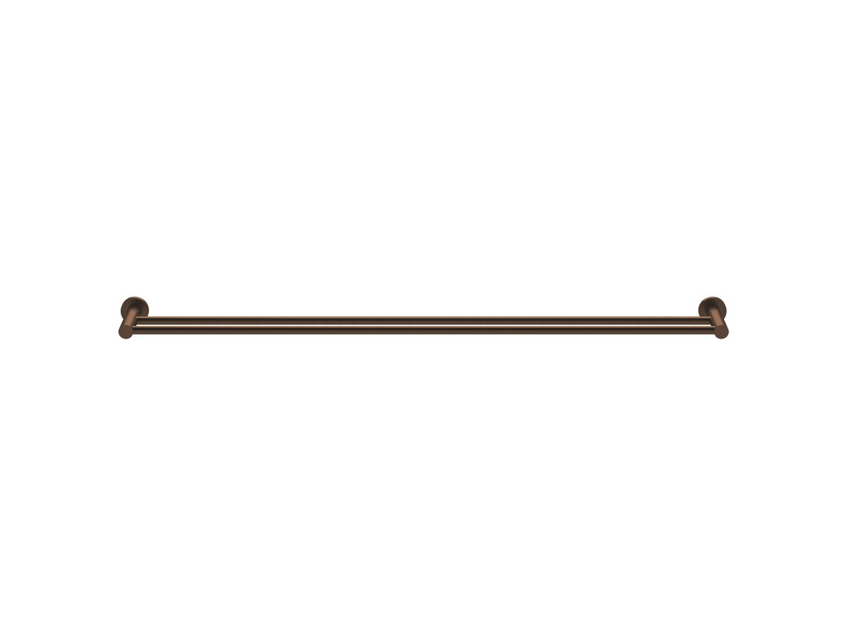 reece Milli Mood Edit Double Towel Rail 780mm PVD Brushed Bronze