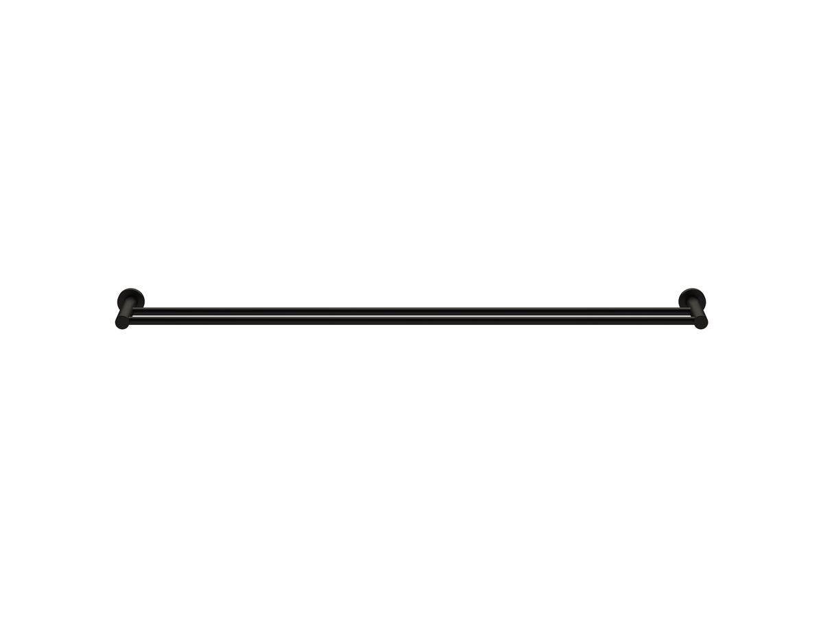 reece Milli Mood Edit Double Towel Rail 780mm PVD Matte Black