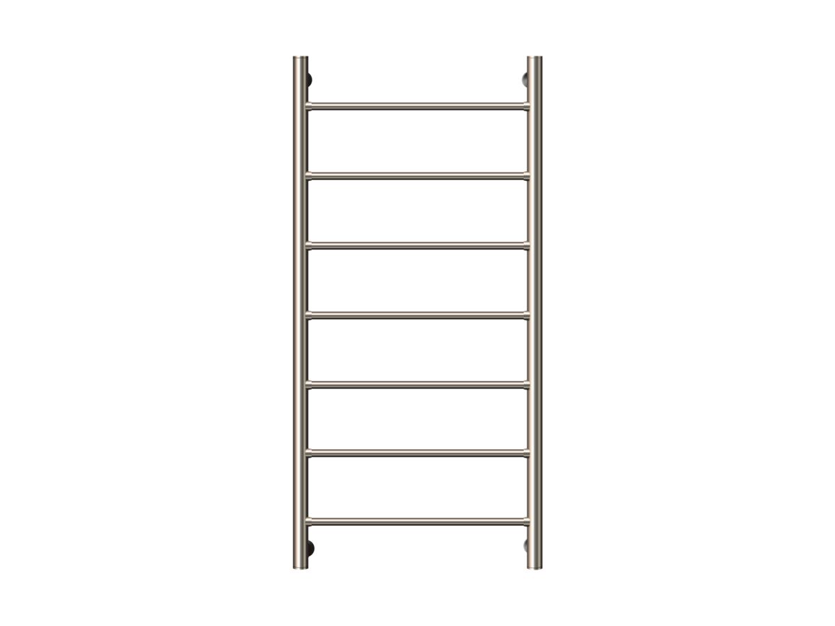 reece Milli Mood Edit Heated Towel Rail 500 x 1100mm Brushed Nickel