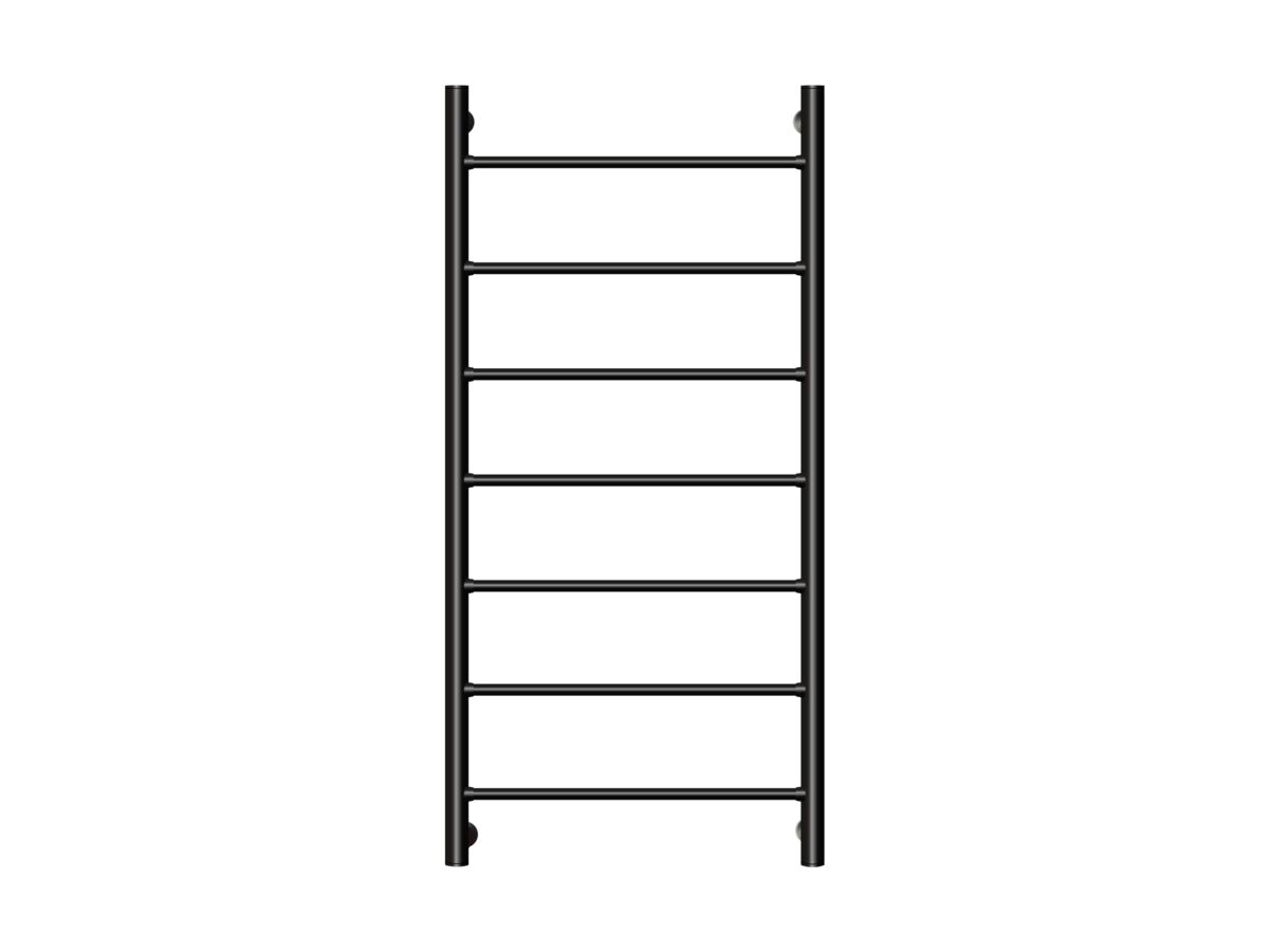 reece Milli Mood Edit Heated Towel Rail 500 x 1100mm Matte Black