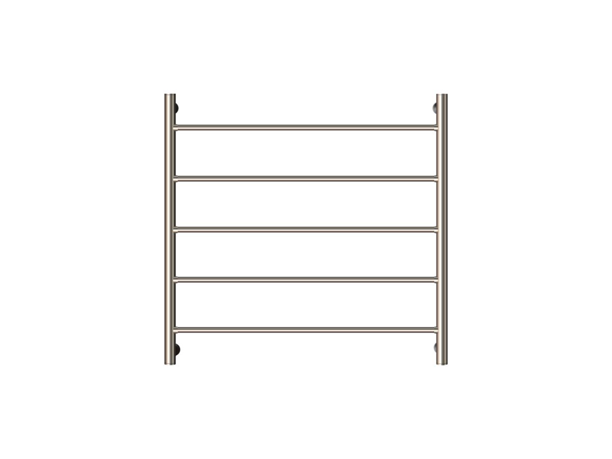 reece Milli Mood Edit Heated Towel Rail 800 x 800mm Brushed Nickel