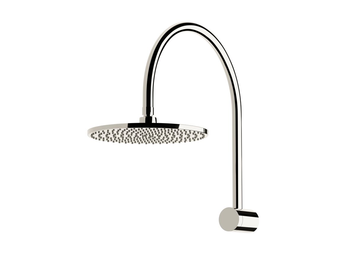reece Milli Mood Edit Hi-Rise Shower Curved with 250mm Shower Head Chrome (3 Star)