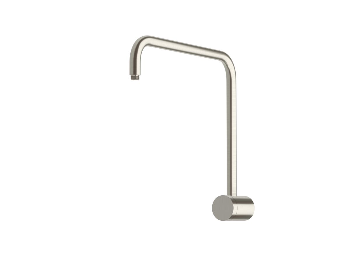 reece Milli Mood Edit Hi-Rise Shower Square Arm Only PVD Brushed Nickel