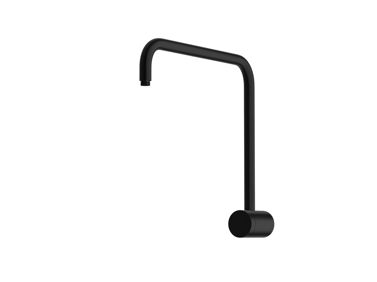 reece Milli Mood Edit Hi-Rise Shower Square Arm Only PVD Matte Black