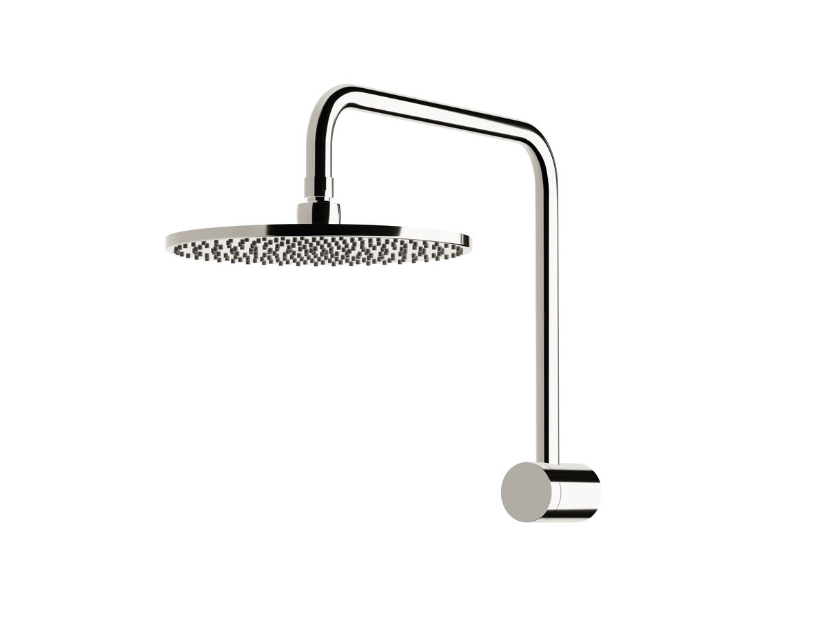 reece Milli Mood Edit Hi-Rise Shower Square with 250mm Shower Head Chrome (3 Star)
