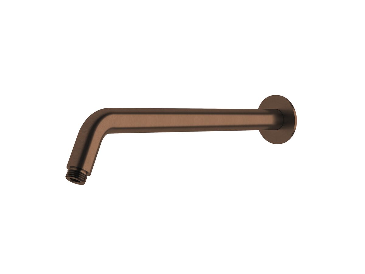 reece Milli Mood Edit Horizontal Shower Arm 350mm PVD Brushed Bronze
