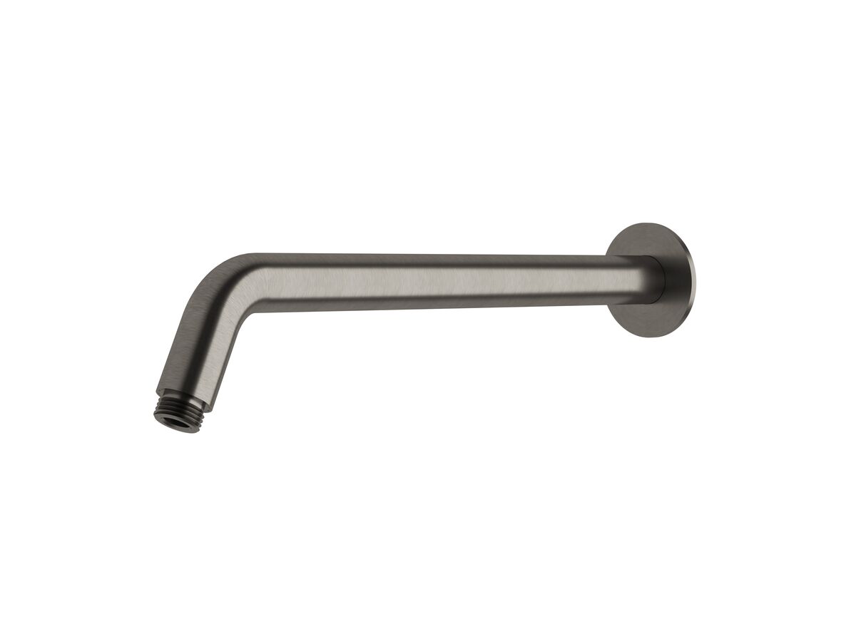 reece Milli Mood Edit Horizontal Shower Arm 350mm PVD Brushed Gunmetal reece Milli Mood Edit Horizontal Shower Arm 350mm PVD Brushed Gunmetal