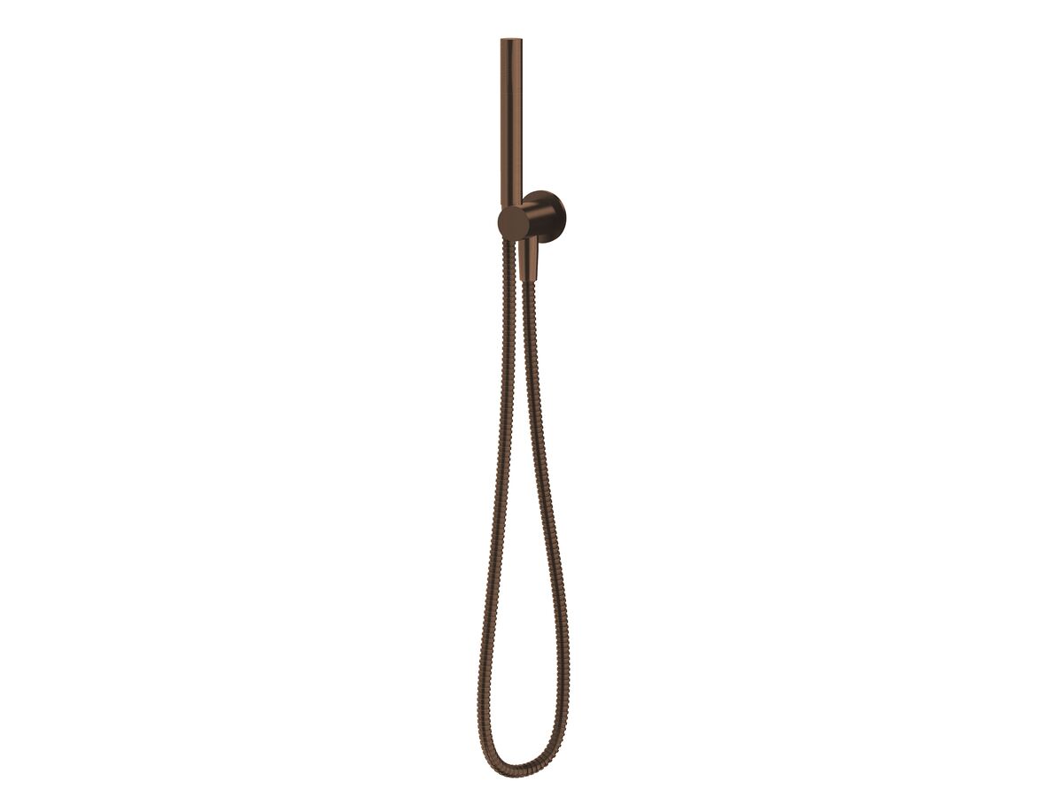 reece Milli Mood Edit Microphone Handshower with Fixed Bracket PVD Brushed Bronze (3 Star)