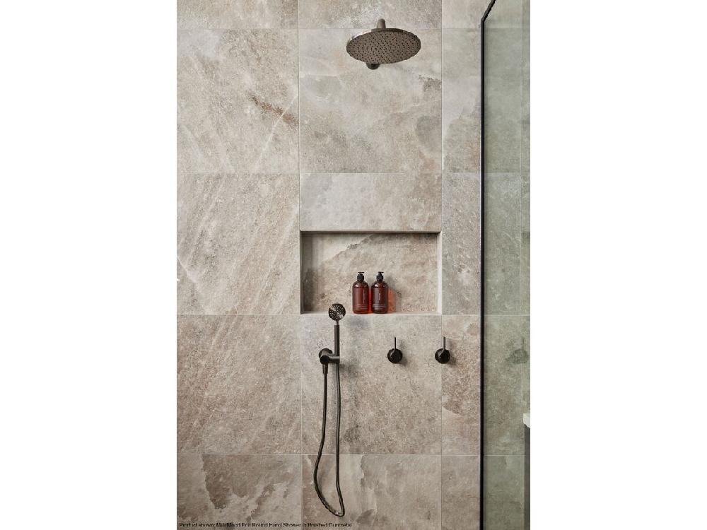 Reece Milli Mood Edit Microphone Handshower With Fixed Water Inlet Wall Bracket Chrome (3 Star)