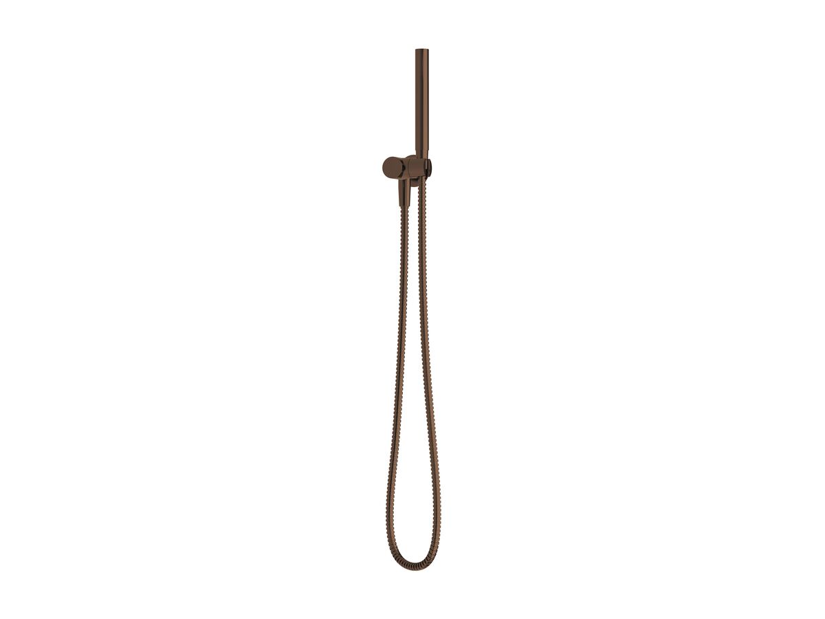 reece Milli Mood Edit Microphone Handshower with Swivel Bracket PVD Brushed Bronze (3 Star)