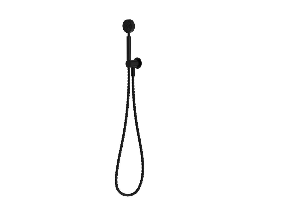 reece Milli Mood Edit Round Handshower with Fixed Bracket PVD Matte Black (3 Star)