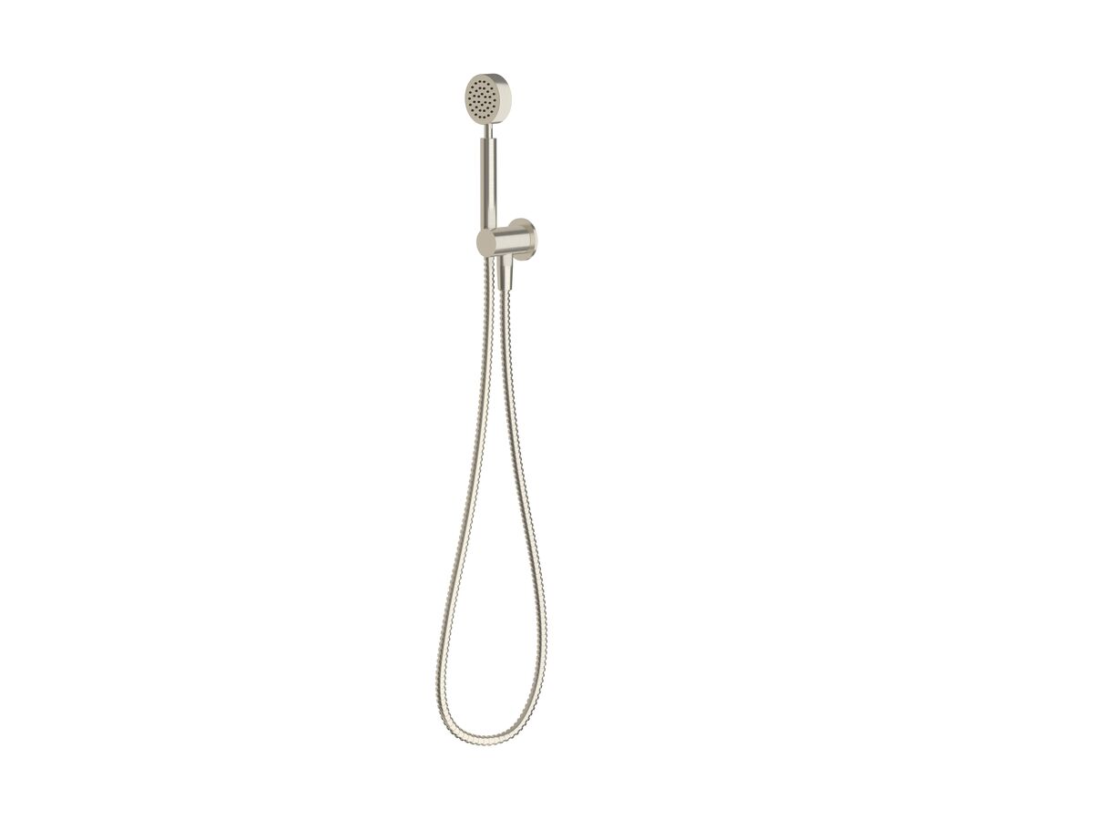 reece Milli Mood Edit Round Handshower with Fixed Bracket PVD Brushed Nickel (3 Star)