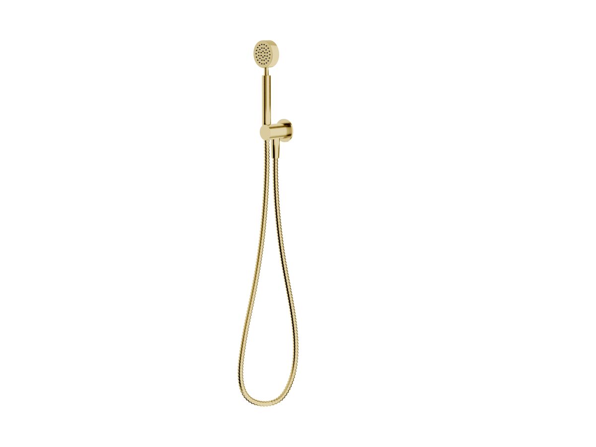 reece Milli Mood Edit Round Handshower with Fixed Bracket PVD Brushed Gold (3 Star)
