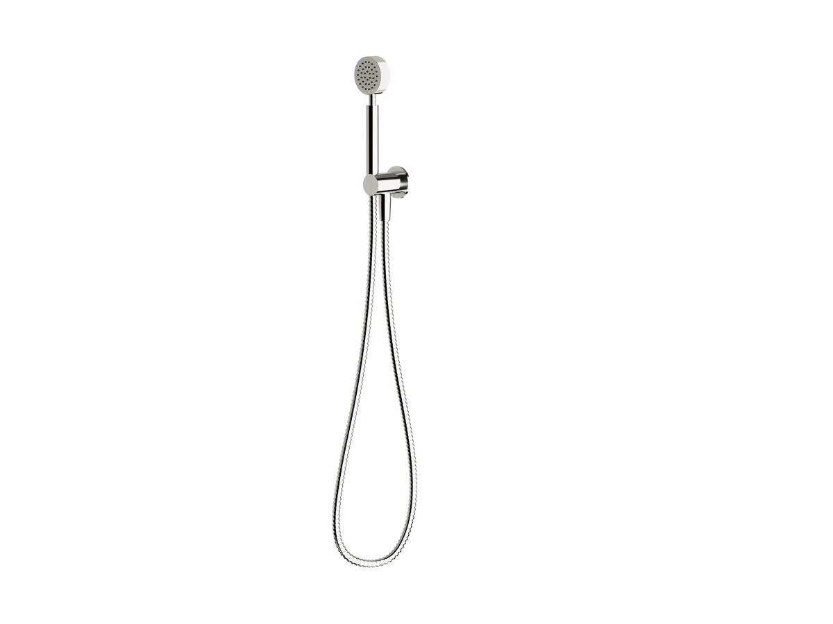 reece Milli Mood Edit Round Handshower with Fixed Water Inlet Wall Bracket Chrome (3 Star)