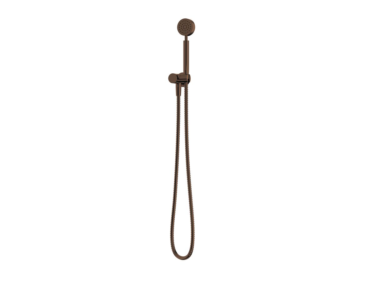 reece Milli Mood Edit Round Handshower with Swivel Bracket PVD Brushed Bronze (3 Star)