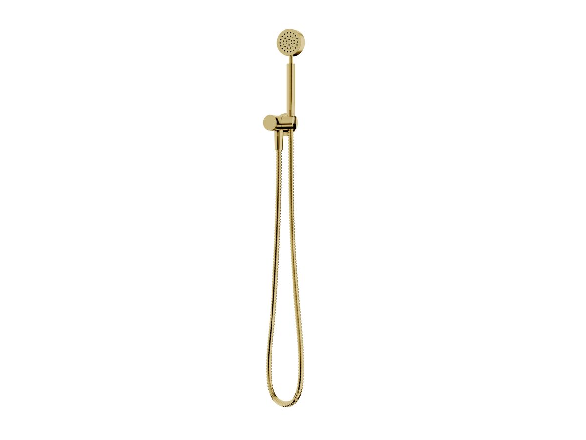 reece Milli Mood Edit Round Handshower with Swivel Bracket PVD Brushed Gold (3 Star)