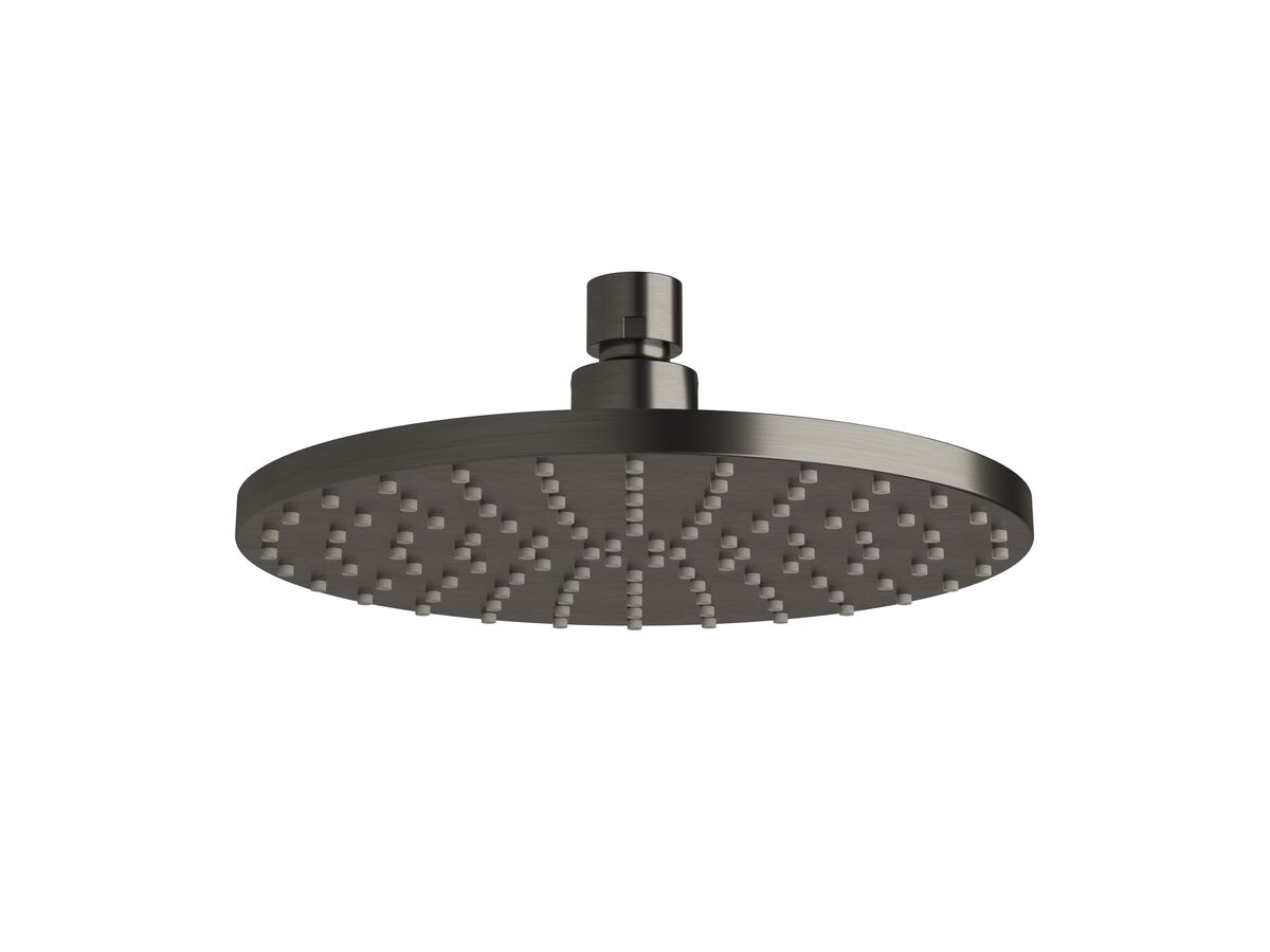 reece Milli Mood Edit Shower Head 180mm PVD Brushed Gunmetal (3 Star)