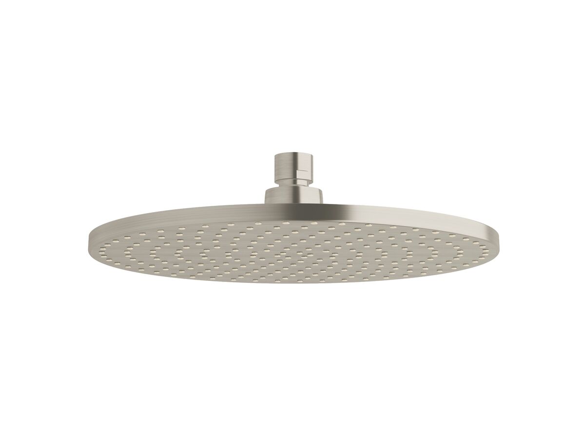 reece Milli Mood Edit Shower Head 250mm PVD Brushed Nickel (3 Star)