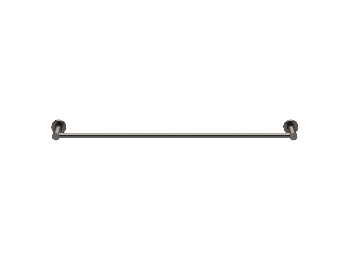 reece Milli Mood Edit Single Towel Rail 600mm PVD Brushed Gunmetal
