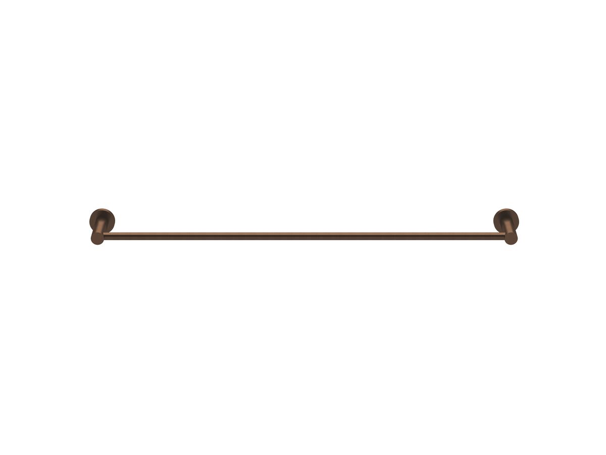 reece Milli Mood Edit Single Towel Rail 600mm PVD Brushed Bronze