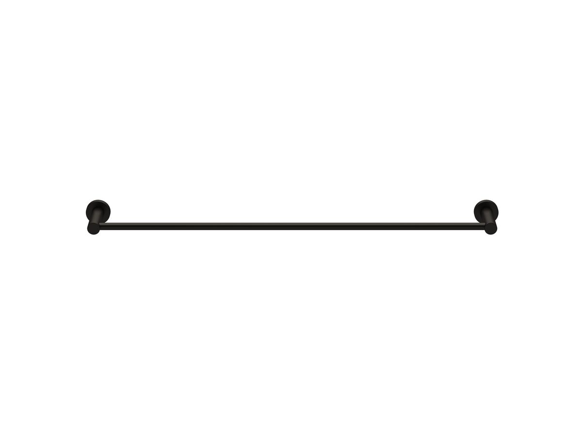 reece Milli Mood Edit Single Towel Rail 600mm PVD Matte Black